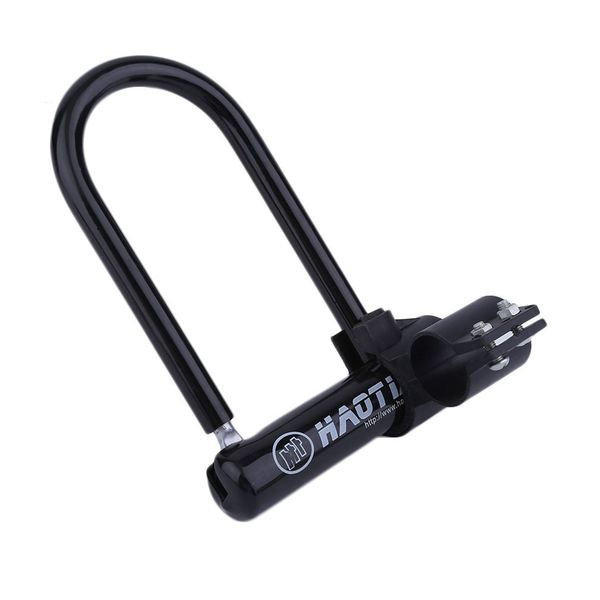 ROCKBROS Bicycle Multi-function Anti-theft Cube Chain Lock With 2 Keys Black