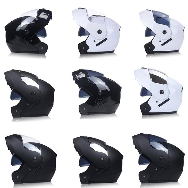 

motorcycle helmet double lens open face helmet full face racing running dual-use