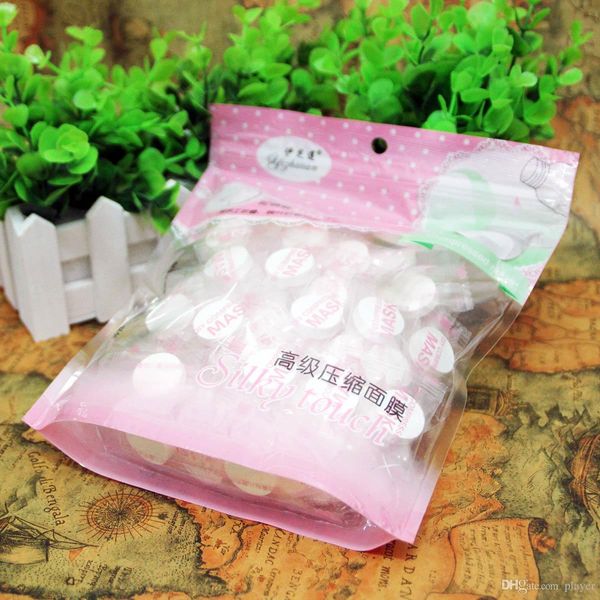

new 100pcs/set face mask compressed facial disposable masks paper skin care diy women makeup beauty tool