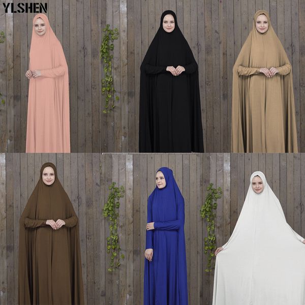 

ramadan abaya dubai muslim dress prayer clothing black kaftan with hijab robes arabian women islamic clothingturkey islam elbise, Red