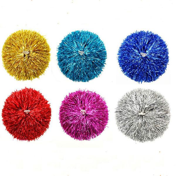 

cheerleading 2pcs cheerleaders pompoms flowers balls pom poms