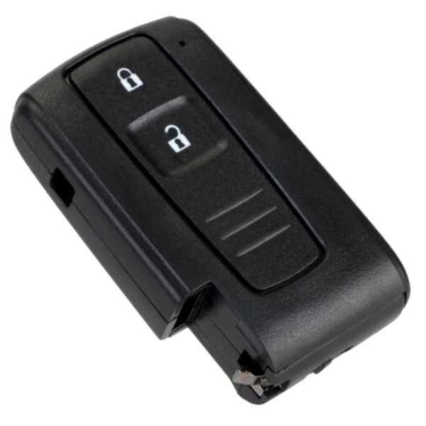 

2 button remote car key shell case for prius 2004 2005 2006 2007 2008 2009 corolla verso camry with/without uncut blade