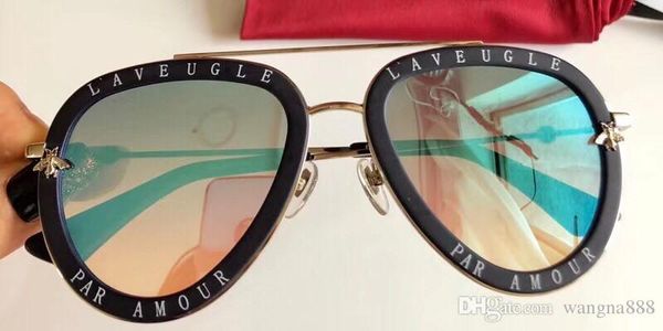 

luxury 2208 sunglasses for women designer popular fashion 2208s oval full frame summer style uv protection lens come with case, White;black