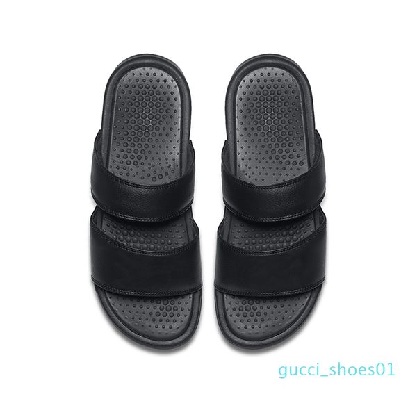 

men women designer slippers benassi black white red striped sandals causal non-slip summer slippers flip flops slipper size 36-45 g01