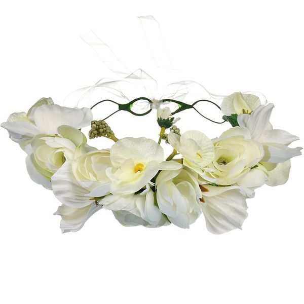 

artificial wreath tiara hair accessories flower headband
