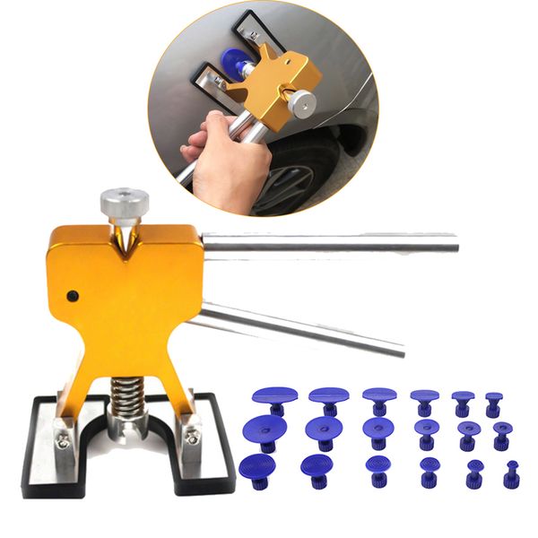 

paintless car dent repair tool with 18 tabs dent repairing puller lifter tools remover for car refrigerator motorcycle body