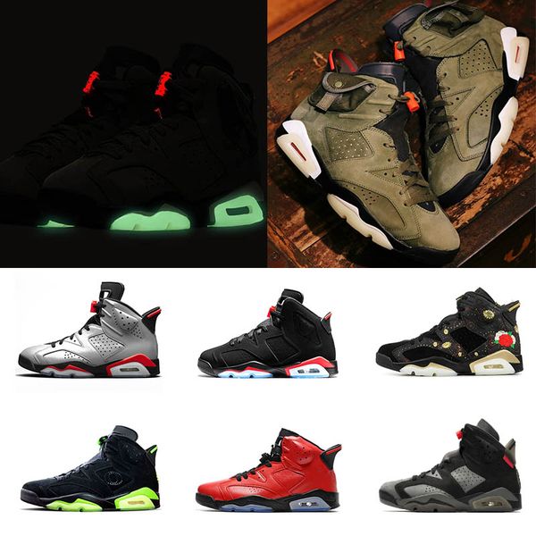 jordan retro 6 nere