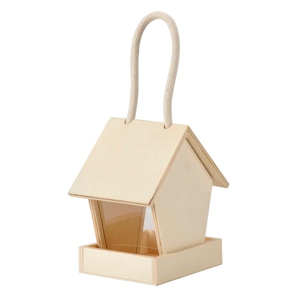 

new arrival wild bird wooden feeder hanging feeders viewing window for garden yard decorati for pet dog cat accessories #0207g