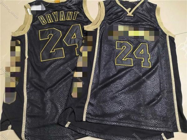 

men game authentic nba los angeles basketball jersey snake lakers skin 2020, Black;red