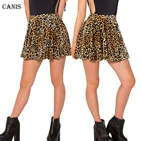 

2019 fashion skirt lady womens leopard print wrap dancewear skirt tunic midi ladies party wear, Black