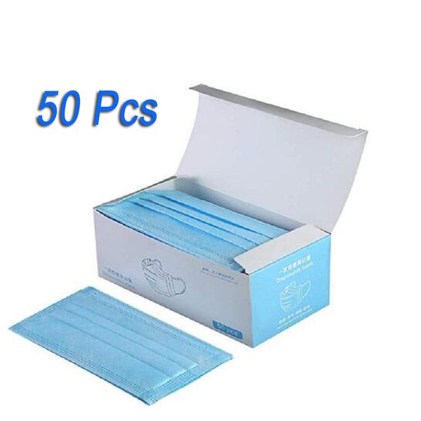 

100pcs face mask breathable protection prevent anti virus bad bacteria proof face antibacterial anti-pollen masks