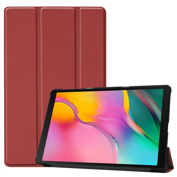 

ultra slim flip stand smart cover pu leather case for samsung tab a 10.1 2019 t510 t515 tablet protective case for t580 t550 t560