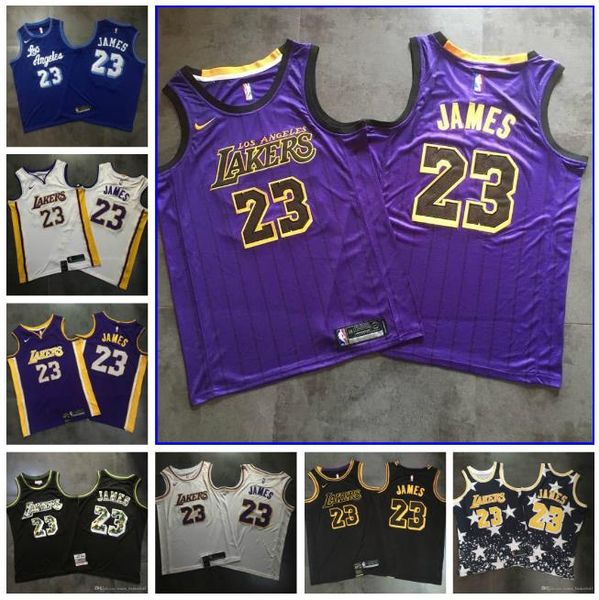 lebron james purple lakers jersey