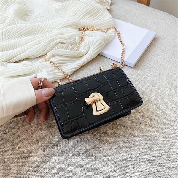 

women mini bag for 2020 chain crossbody shoulder bags stone pattern messenger hand bag for ladies flap small purse