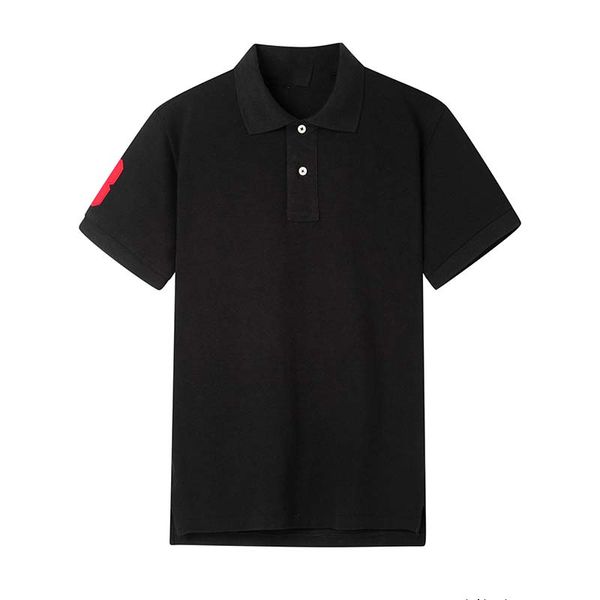 mens lauren ralph Lauren Ralph polo  новый короткий рукав большой лошади мужские трикотажные поло футболки 100% хлопок свободной голодает перевозка груза горячей плюс размер S-2XL