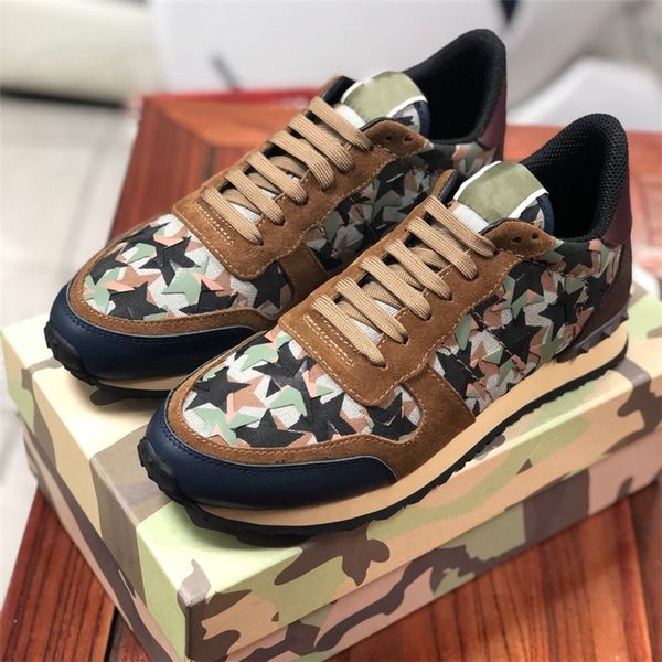 

высокое качество различные стили mens comfort повседневный обуви заклепки камуфляж обувь casual стиль модное дизайн мужская обувь обувь люкс, Black