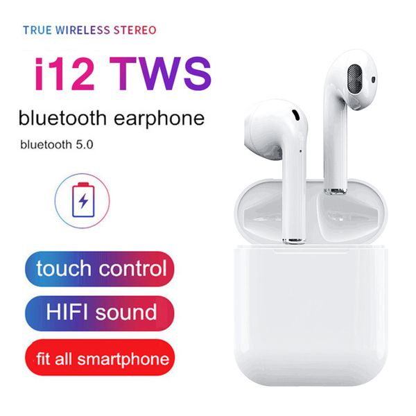 

I12 tw touch wirele earbud double v5 0 bluetooth headphone ture tereo earphone wirele head et earbud with touch control iri