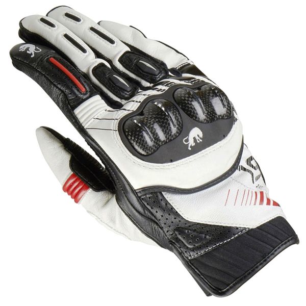 

2019 furygan rg19 motorcycle gloves breathable locomotive off-road comfort leather gloves motorcyclist carbon fiber, Black