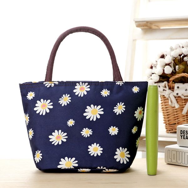 

tonny kizz canvas lunch bags women tote handbags mommy bag shopping large capacity bolsa termica bags reusable, Blue;pink