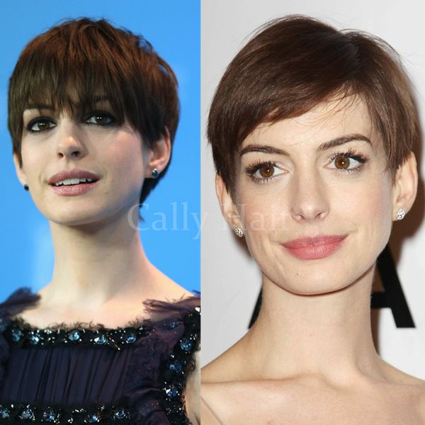 Burmese Hair Cheap Black Women Short Pixie Wigs Human Natural Hair