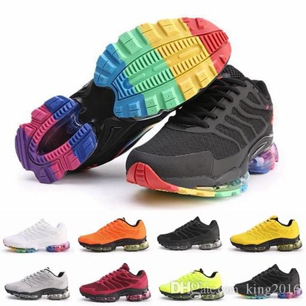 

2019 new designer assassin 6183 kpu men women running shoes black white rainbow wind fluorescent green sports sneakers tn des chaussures