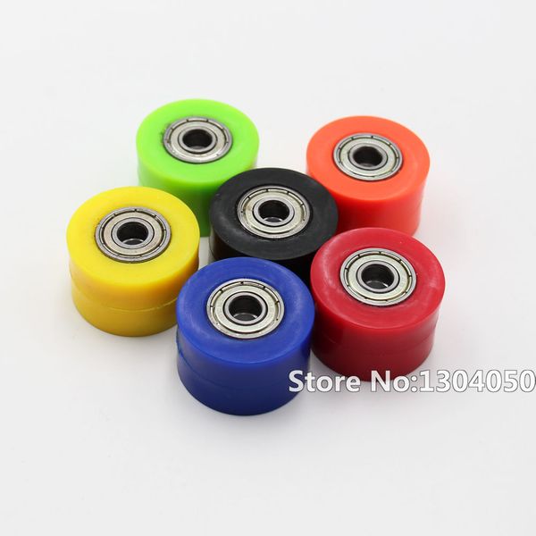 

8mm chain roller tensioner pulley wheel guide crf cr yzf rmz klx kx xr pit trail dirt bike motocross motorcycle new