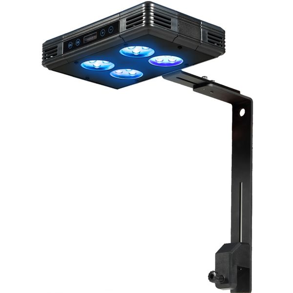 

110-240v intelligent led aquarium light four-channel uv full spectrum coral light marine fish tank suitable for 40-60cm52w