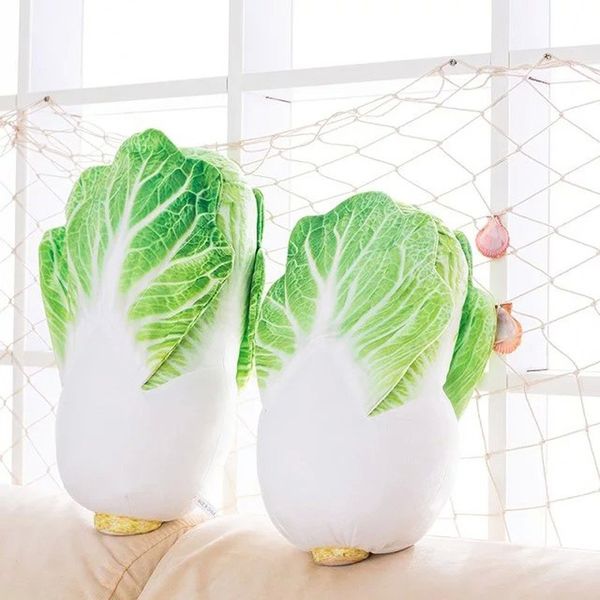 

33cm creative chinese cabbage kids plush toys house decoration vegetable kids stuffed doll soft pillow kids toys baby boys girls gift