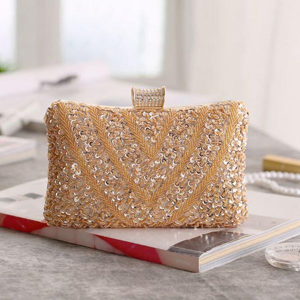 

новой партии мешок вечера женские сумки из бисера алмазные платье сумка банкет свадебные сумки плеча способа многоцветная закрылков