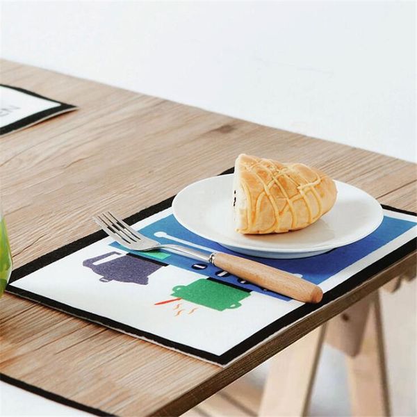 

multifunction tableware mat kitchen electrostatic stickers sink waterproof sinks moisture stickers refrigerator cartoon sticker