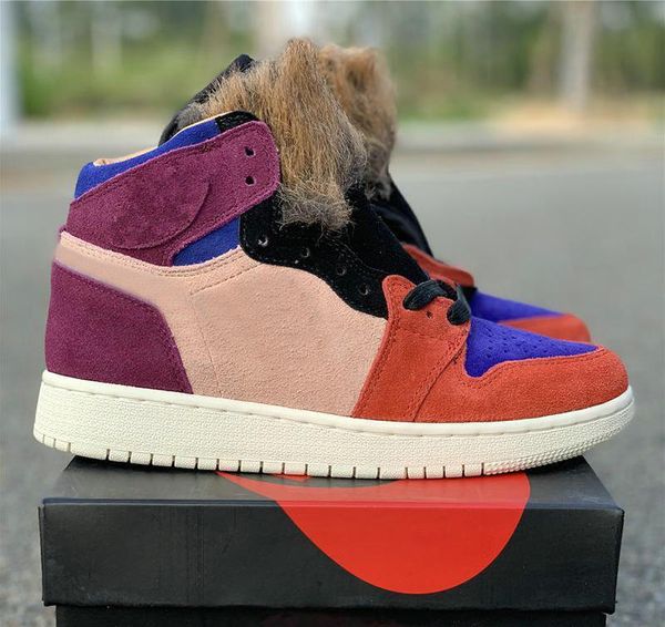 

Aleali May x 1 Viotech Fur Basketball Shoes Top Quality Bordeaux Sunset Tint-Rush Red-Light Armory Blue 36-46 With Box