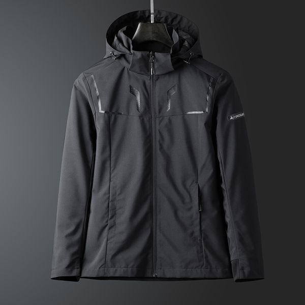 

outdoor camping jackets men waterproof plus size 4xl-8xl hiking coat windproof softshell sportswear fo fishing climbing cloth, Blue;black