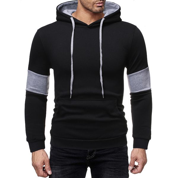 

men's hoodies & sweatshirts 2021 men weibliche hoodie rosa schwarz plus grÃ¶Ãe sweatshirt langarm hoody fÃ¼r herbst mit kapuze, Black