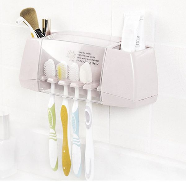 

практические творческие силы paste тип многофункциональный toothpastetoothbrush держатель ванной стеллаж для хранения