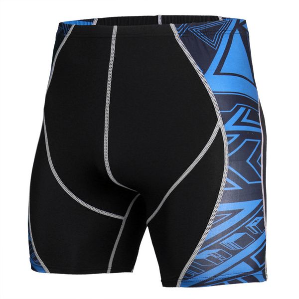 

2020 short sports tights compression pants quick-drying men's trousers shorts running shorts men's gym training fitness, Black;blue