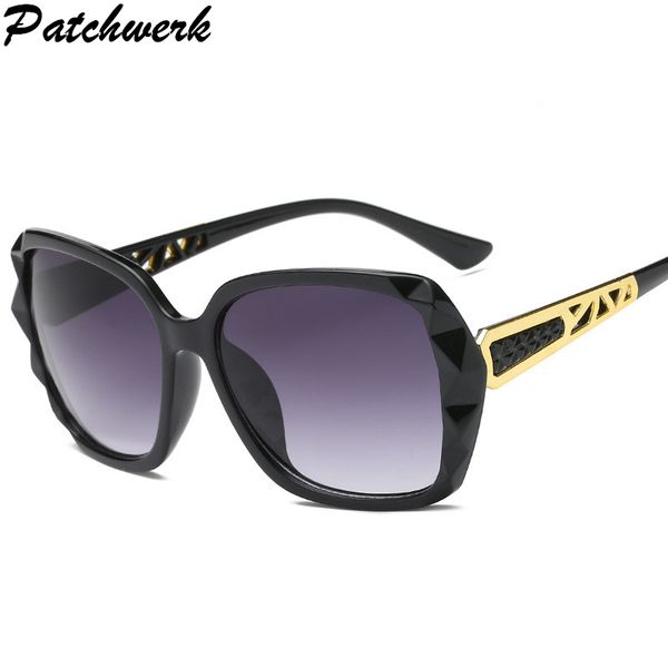 

luxury women sunglasses fashion round ladies vintage retro brand designer oversized female sport sun glasses tide uv400, White;black