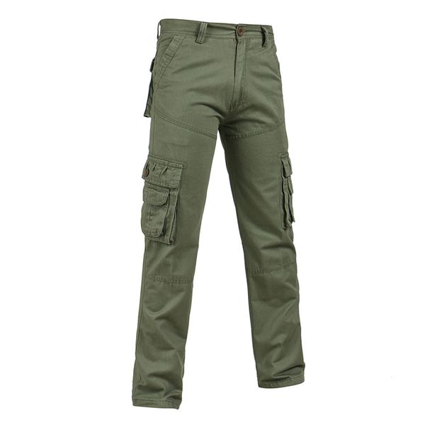 

gejian mens pants fashion solid color multiple mouthful mens joggers pants cotton breathable washed smilitary tactical, Black