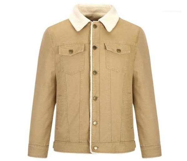 

style casual apparel mens autumn designer solid color jackets lapel neck long sleeve warm style homme clothing fashion, Black;brown