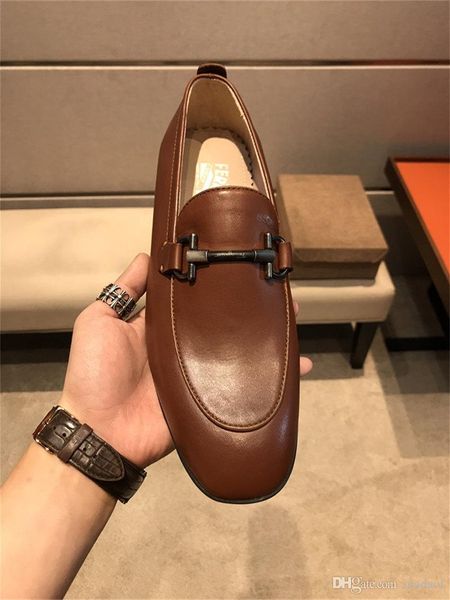 

19fw новые роскошные бренды мода мужчины кисточкой мокасины обувь кожа итальянский вечернее платье офисная обувь оксфорд обувь для мужчин li, Black