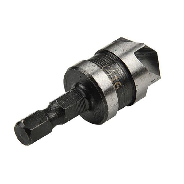 

3pcs/lot hexagonal handle with five edges countersink drill chamfer bit hex shank carpentry woodworking cutting cutter tapper