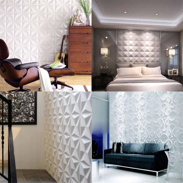 3d Wall Panel Ceiling Tiles Wallpaper Geometric Art Stickers Tv