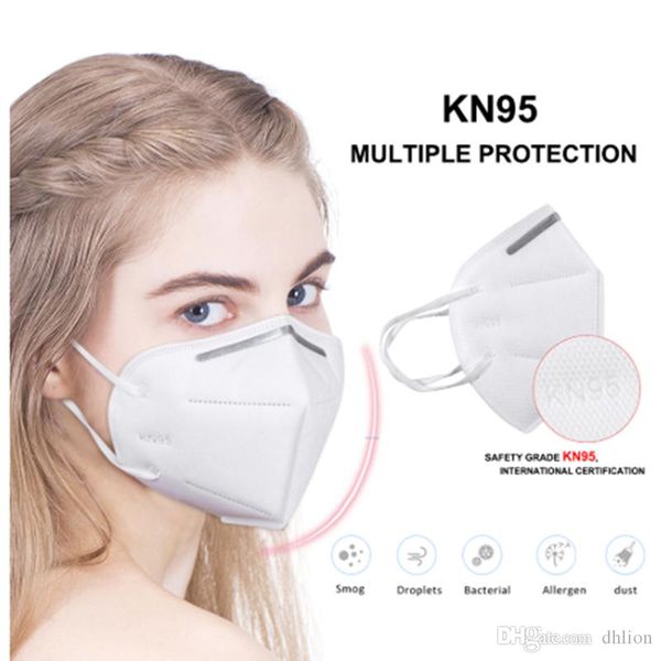 

высокое качество многоразовые kn95 n95 4 слоя пылезащитная маска защитные маски для лица крышка рта фильтр пылезащитный частичный респиратор