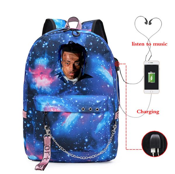 

xxxtentacion backpacks children schoolbags for girls primary school book bag schoolbag teens usb xxxtentacion backpack mochila