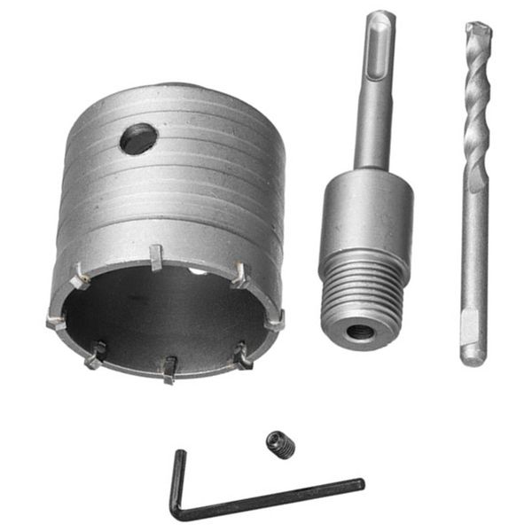 

durable shank drill bit 65mm wall hole saw 110mm rod for concrete cement stone