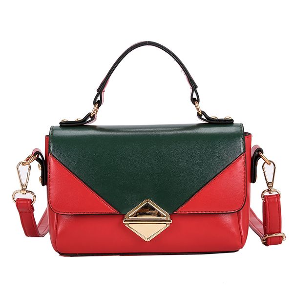 

2019 casual shoulder messenger two-tone bags purse printing shoulder ladies cross body purse summer chenxing/7