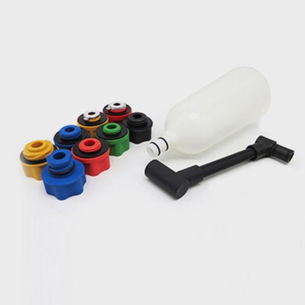 

10pcs/set car engine oil funnel adaptor filling set plus swivel offset extension tube car van tool accessories