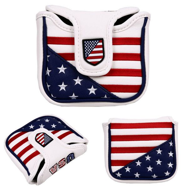 

square mallet putter cover golf headcover for taylormade spider tour magnet hot