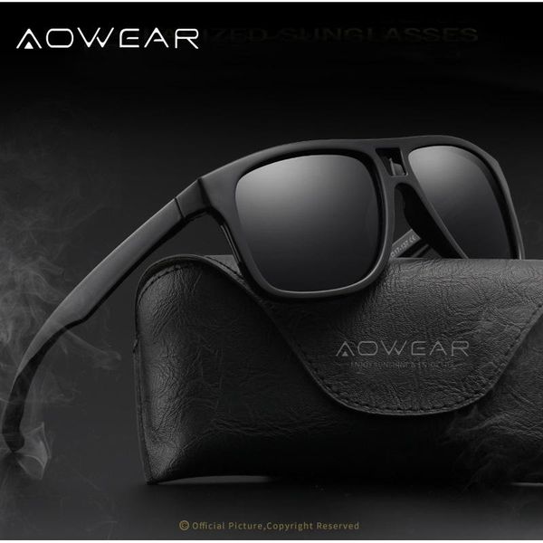 

aowear new arrival polarized sunglasses men/women vintage driving sun glasses brand designer retro uv400 gafas de sol men zkfsf
