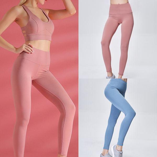 

women mesh polyester pocket high waist running casual solid long sports fitness yoga pant fitness yoga pants, White;red