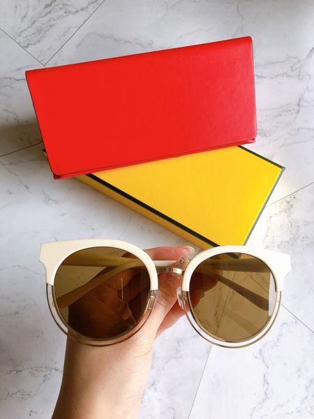 

luxury sunglasses mens sunglasses women classic style plank metal frame 0669 uv400 protection outdoor eyewear with box, White;black